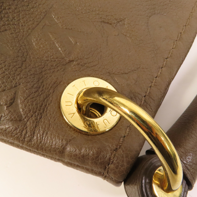 LOUIS VUITTON Monogram Empreinte Artsy MM Shoulder Bag肩背袋-6