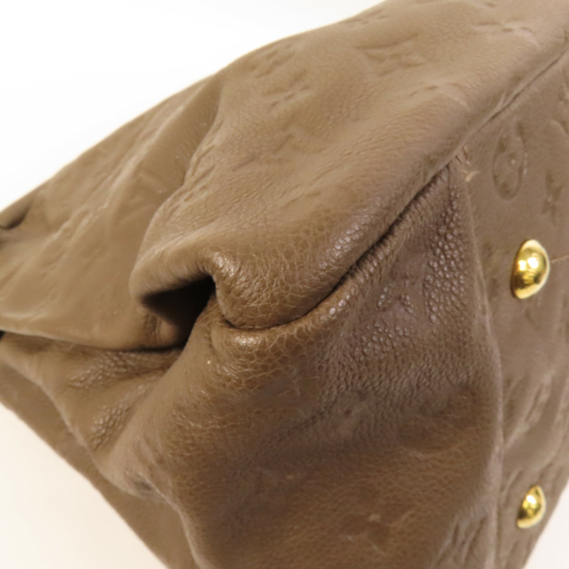 LOUIS VUITTON Monogram Empreinte Artsy MM Shoulder Bag肩背袋-10