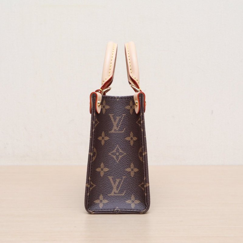 LOUIS VUITTON OnthegoLVxTM村上隆聯名款BB18老花PVC晶片肩背包-4