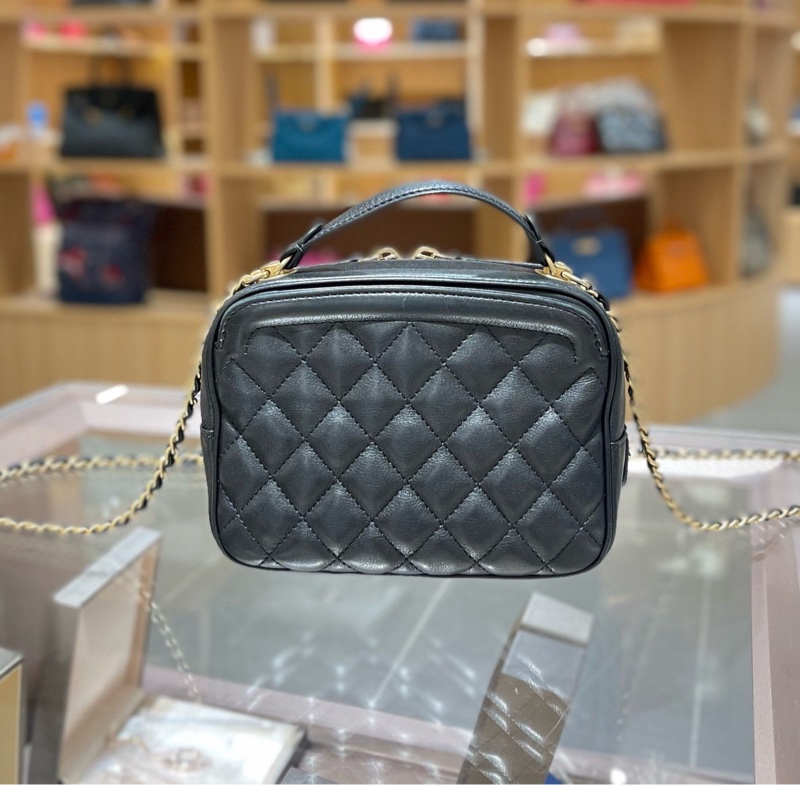 CHANEL香奈儿 vanity黑色小号相机包-2