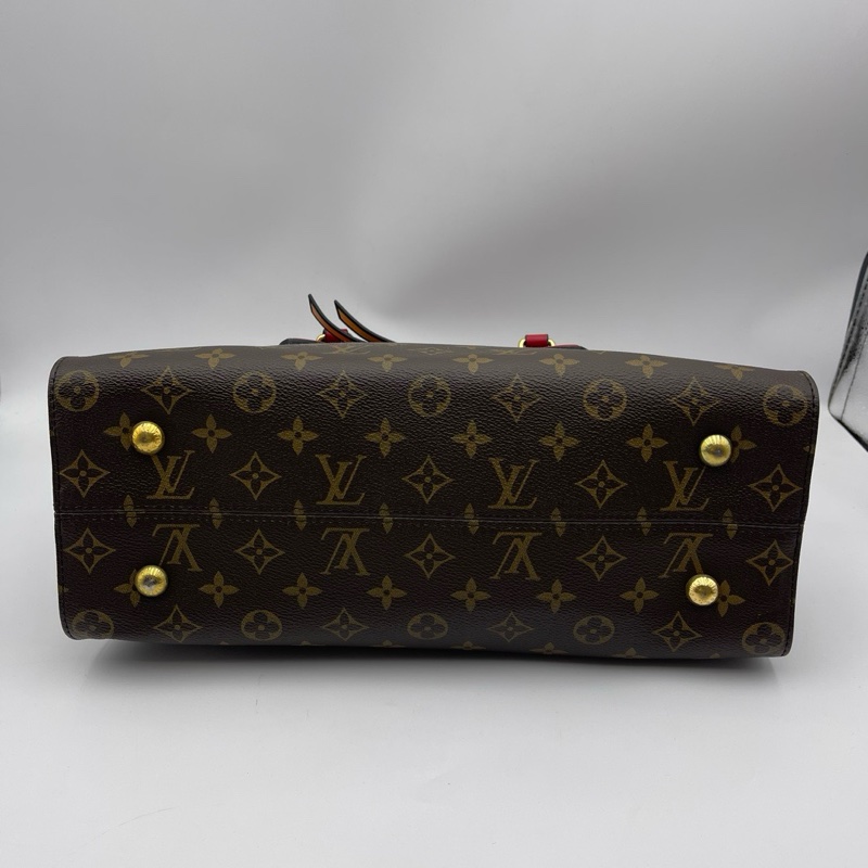 LV/路易威登 Tuileries Besace系列老花拼色手提包-2