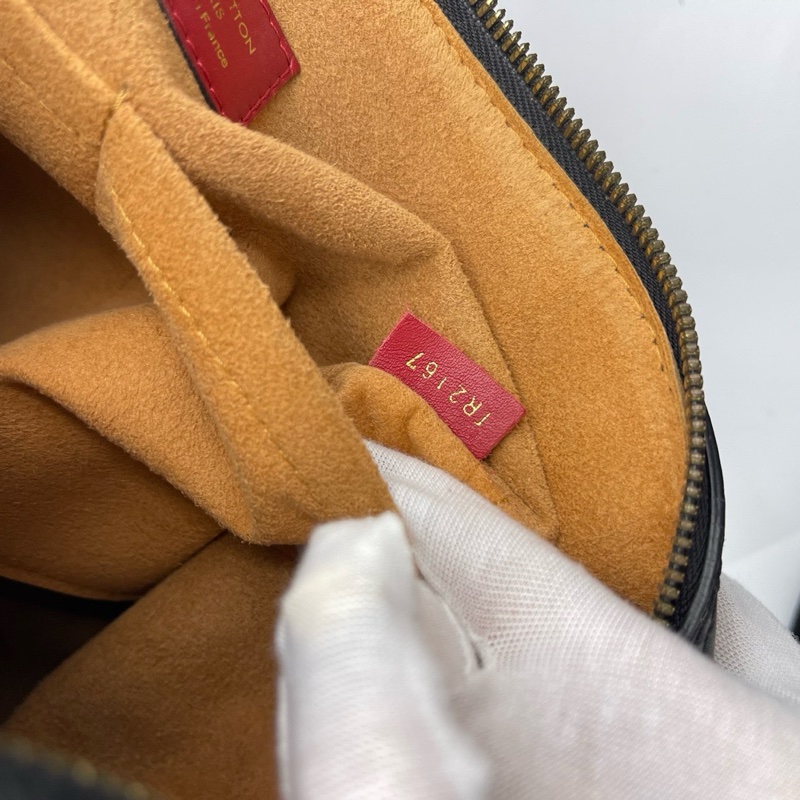 LV/路易威登 Tuileries Besace系列老花拼色手提包-8