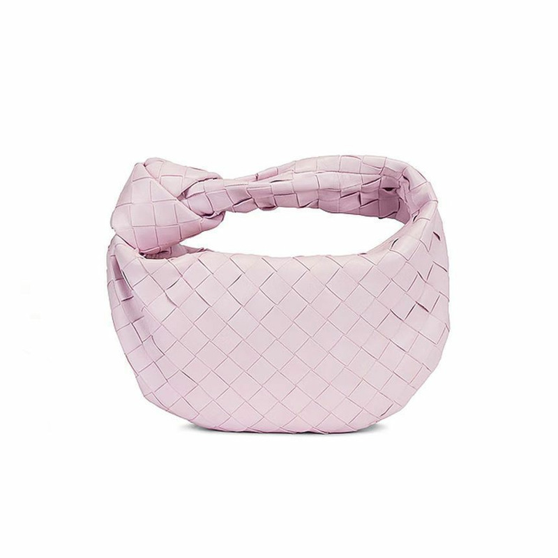 BOTTEGA VENETA Bottega Veneta 651876 VCPP5 5903 Intrecciato 迷你 Jodie 包 粉紅色-0