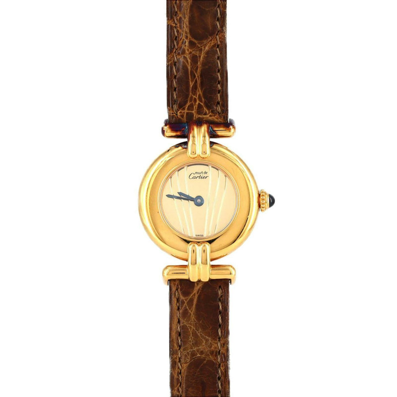 卡地亞 Must Coliesée SM GP 石英錶-0