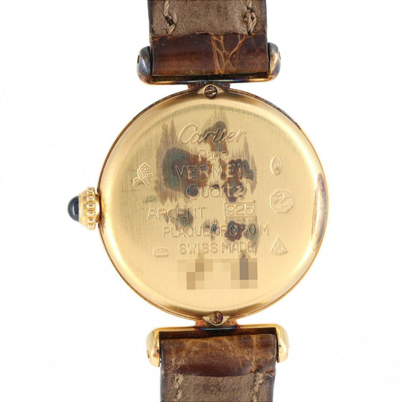 卡地亞 Must Coliesée SM GP 石英錶-3