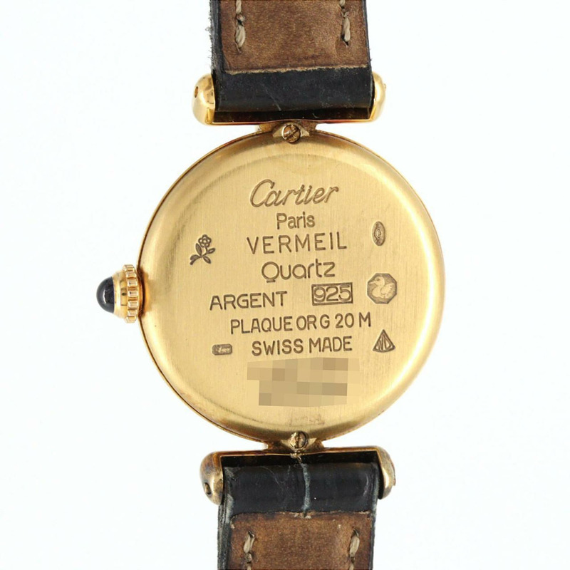 卡地亞 Must Coliesée SM GP 石英錶-3