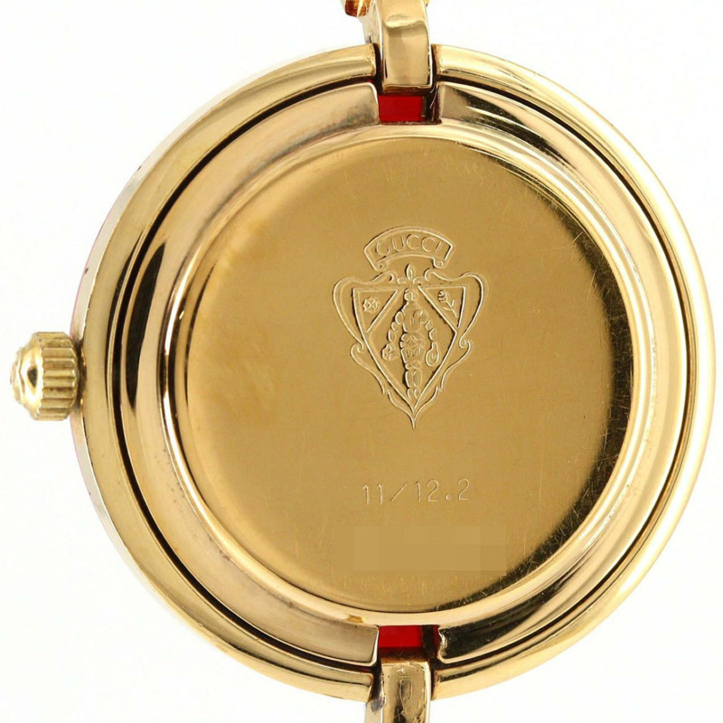 Gucci Change Ring GP 小號 11 12.2 石英錶-5