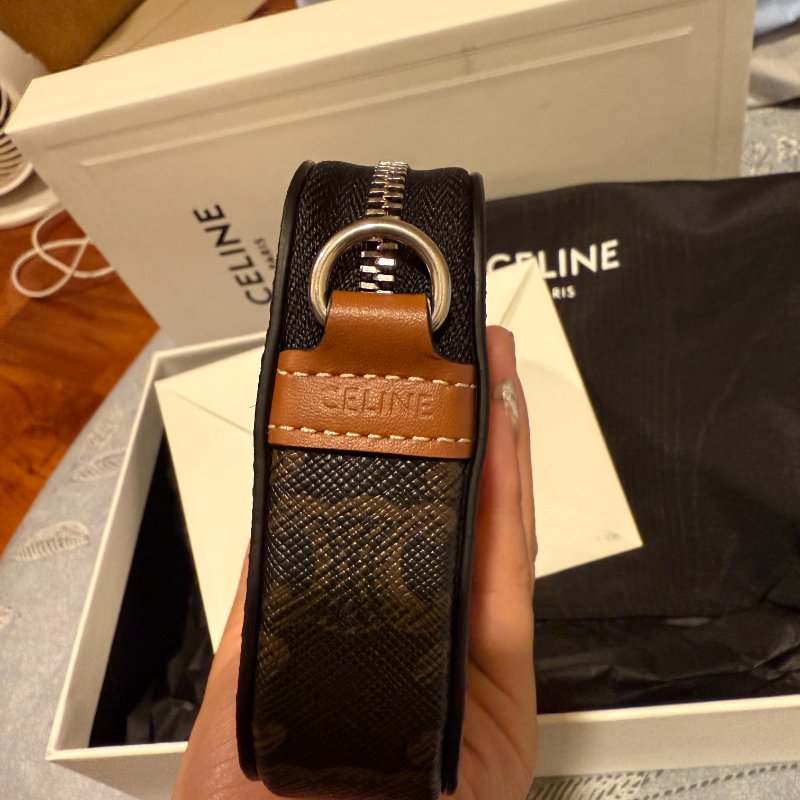 CELINE 印花標誌印花橫式收納袋-4