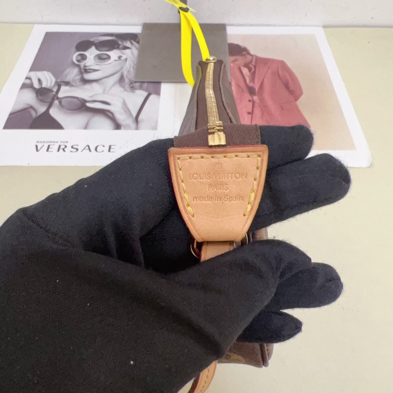 98新lv/路易威登 老花大麻將 手提肩背包-6