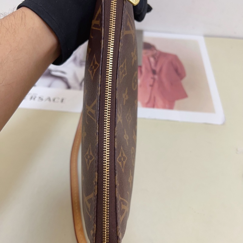 98新lv/路易威登 老花大麻將 手提肩背包-7