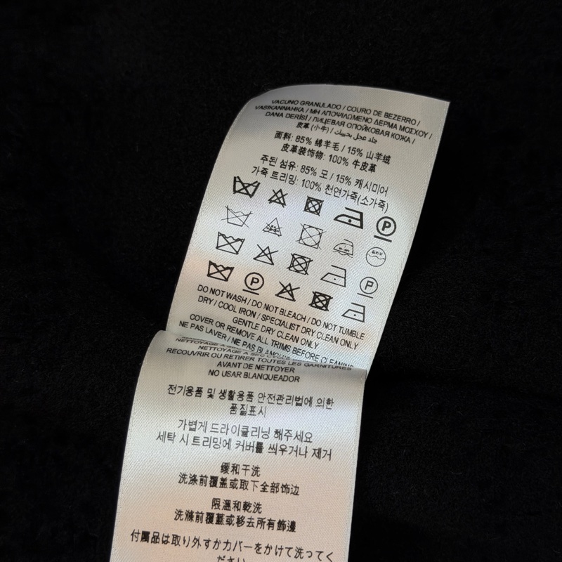 BURBERRY英國雙面格紋披肩斗篷M/L-15