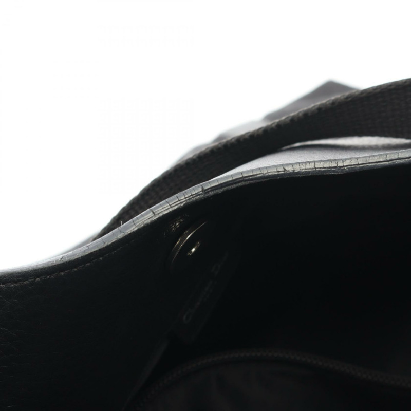 Dior Street chic trotter 手提包,帆布皮革材質,黑色,二手女款-4