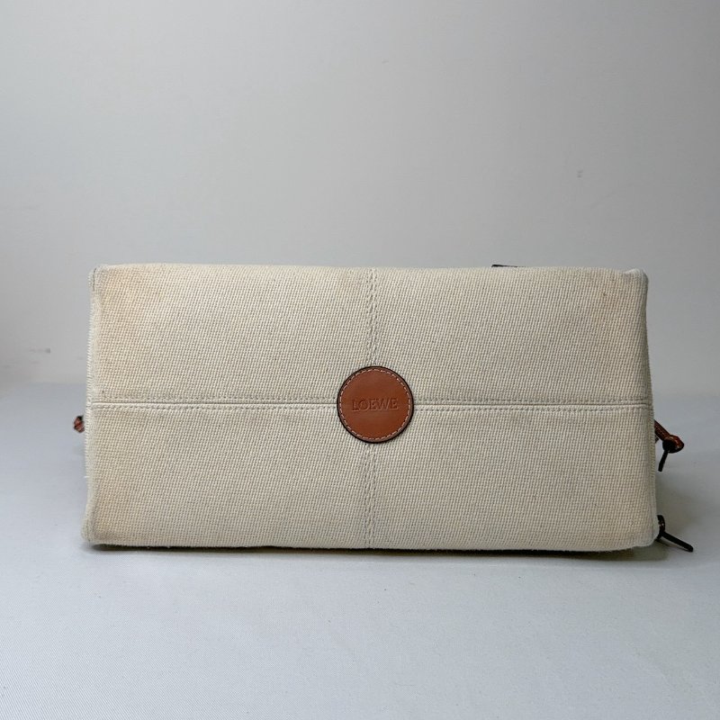 LOEWE Cushion帆布托特包-8