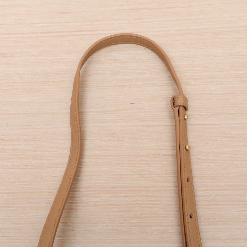 BOTTEGA VENETA Arcomini19金棕色牛皮肩背包-2