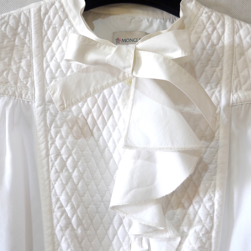 MONCLER白色甜美短洋裝-4