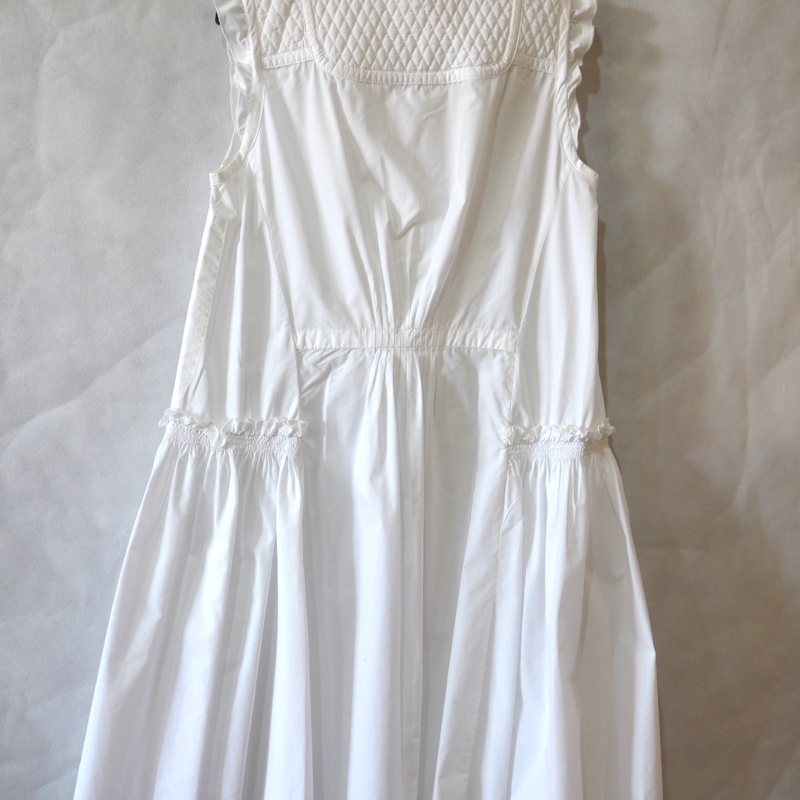 MONCLER白色甜美短洋裝-5