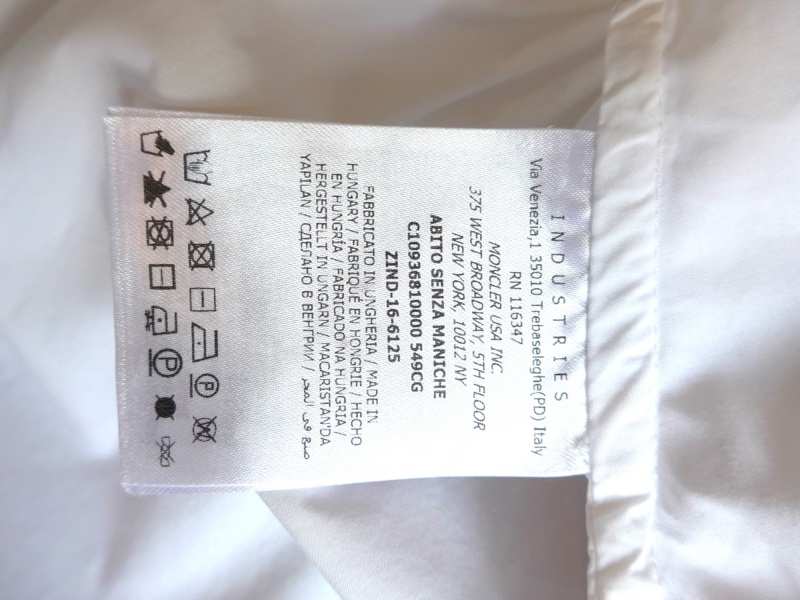 MONCLER白色甜美短洋裝-7