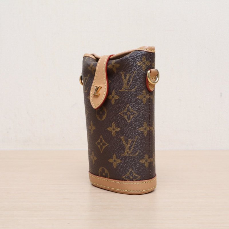 LOUIS VUITTON Foldme薯條包老花PVC晶片肩背包-2