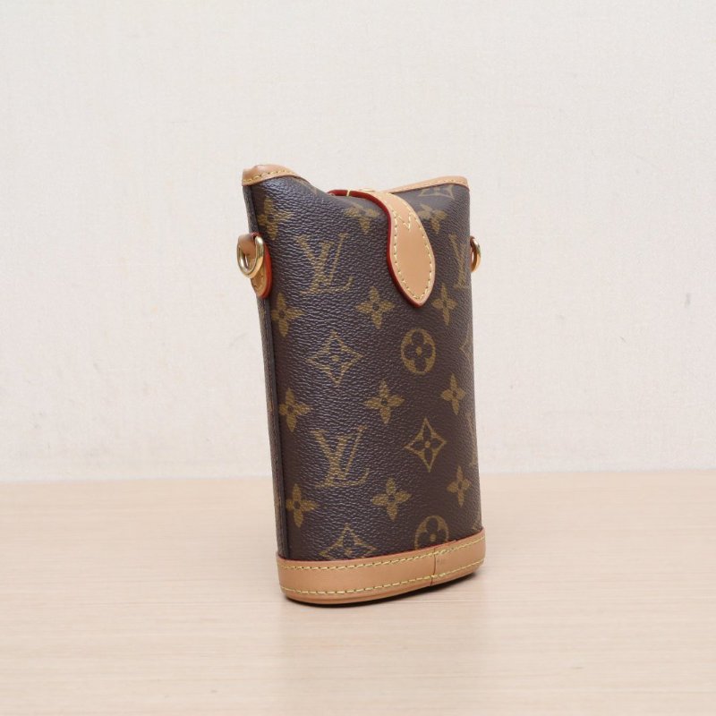 LOUIS VUITTON Foldme薯條包老花PVC晶片肩背包-4