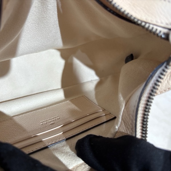 【優雅質感日常首選】Gucci Aphrodite 米白色雙G手提包|復古腋下設計|可肩背斜背|義大利製精品女包-3