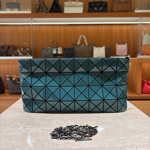 iSSEY MIYAKE BAOBAO 幾何菱格鏈袋斜背包