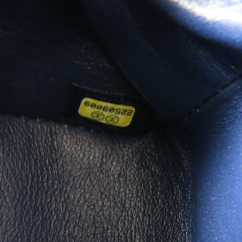 CHANEL 羊皮皮革Classic 25銀扣鏈帶肩背袋-8