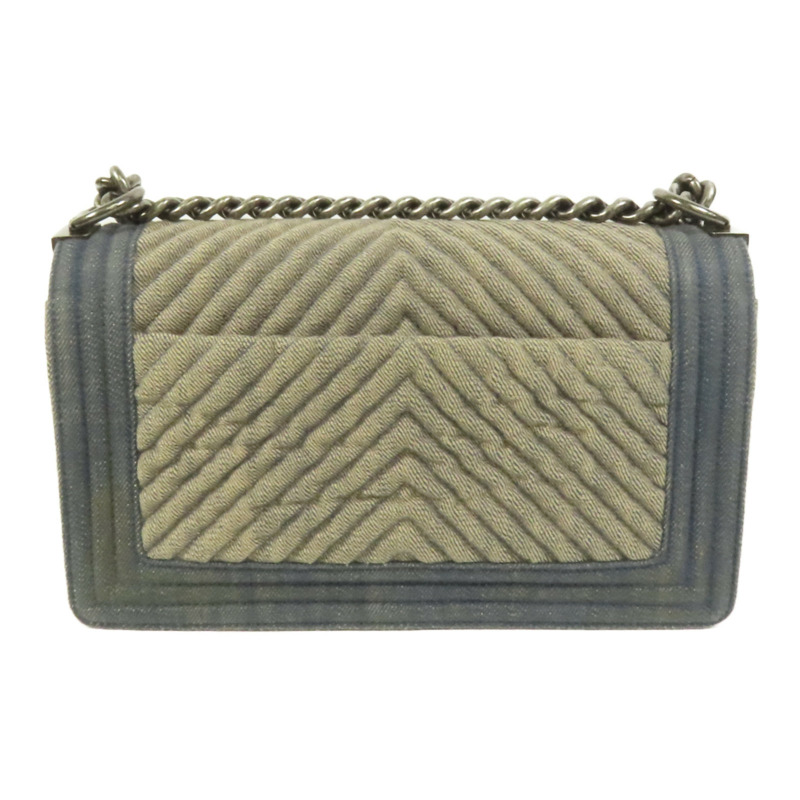 CHANEL Demin Boy 25鏈帶肩背袋-1