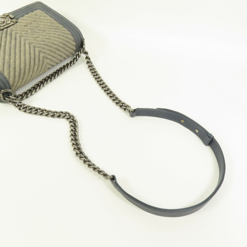 CHANEL Demin Boy 25鏈帶肩背袋-4