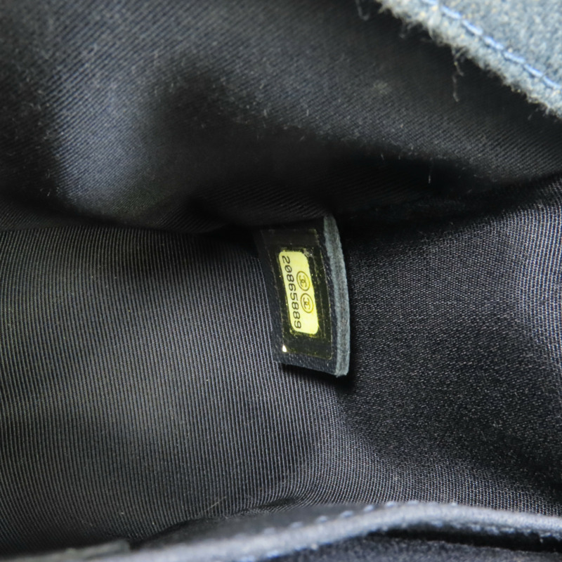 CHANEL Demin Boy 25鏈帶肩背袋-9