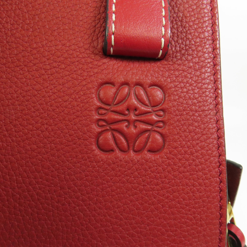 LOEWE 牛皮皮革Hammock Small金扣肩背袋-7