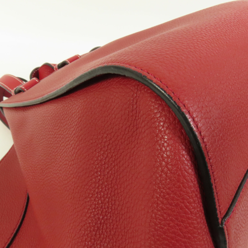 LOEWE 牛皮皮革Hammock Small金扣肩背袋-10