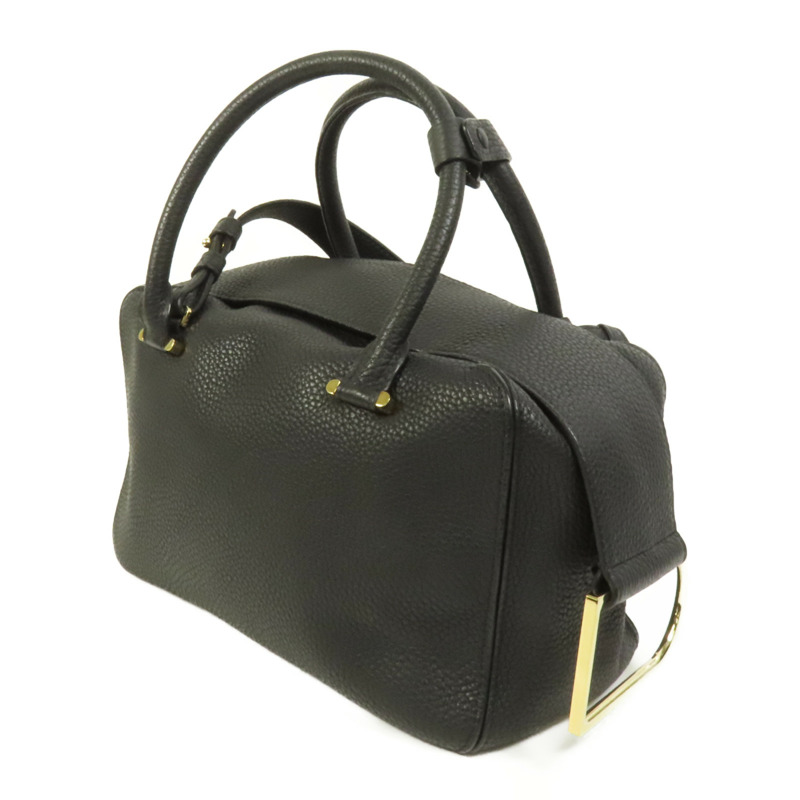 Delvaux 牛皮皮革Cool Box MM金扣手挽肩背兩用袋-2