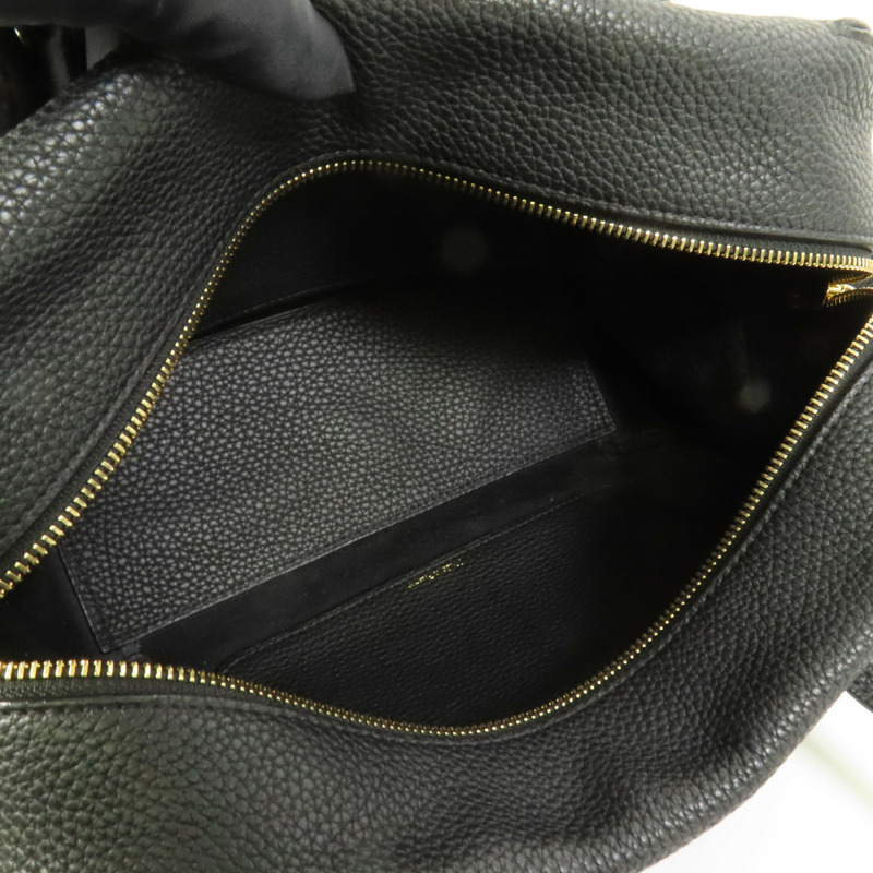 Delvaux 牛皮皮革Cool Box MM金扣手挽肩背兩用袋-5