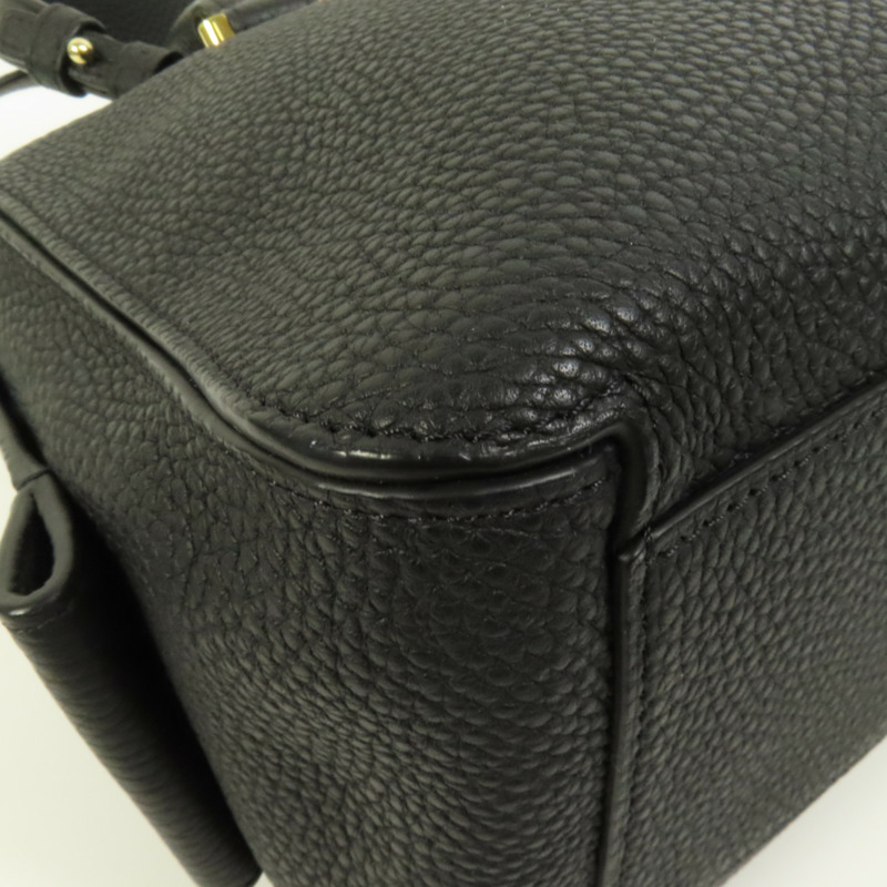 Delvaux 牛皮皮革Cool Box MM金扣手挽肩背兩用袋-11