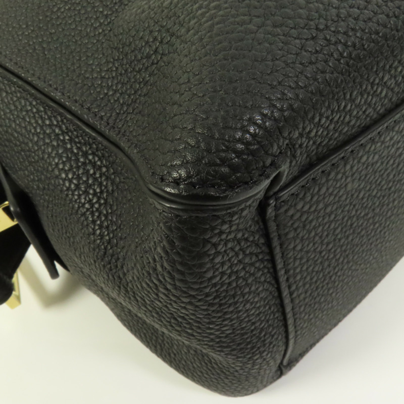 Delvaux 牛皮皮革Cool Box MM金扣手挽肩背兩用袋-13