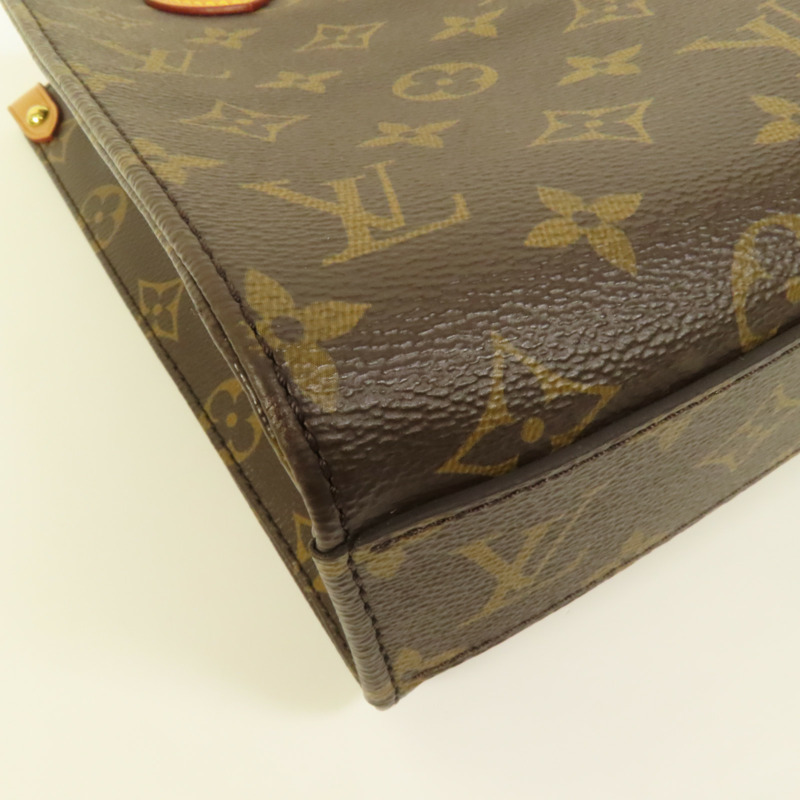 LOUIS VUITTON Monogram Sac Plat BB金扣手挽肩背兩用袋-13