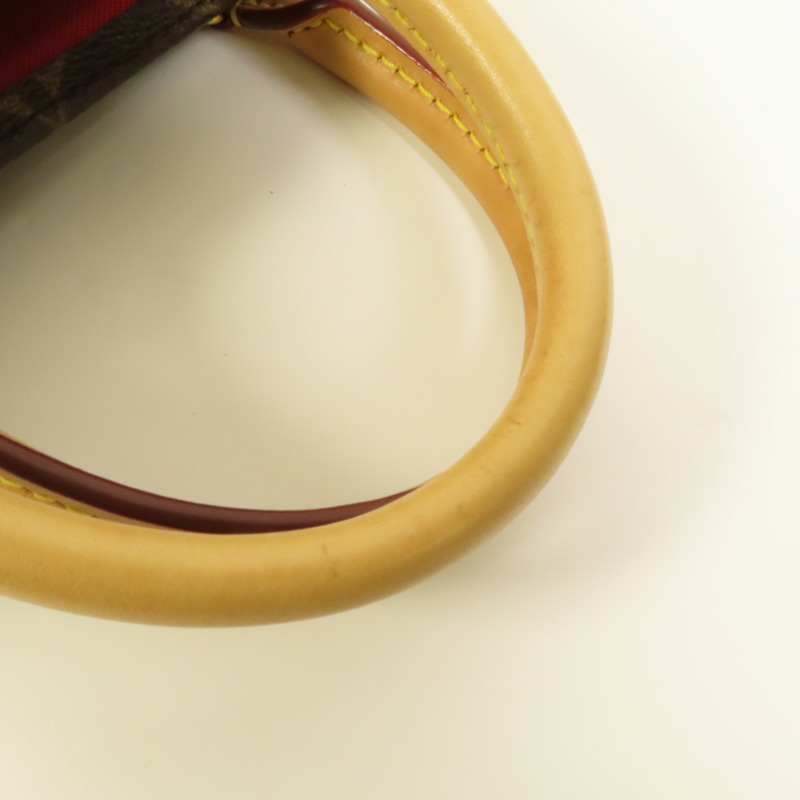 LOUIS VUITTON Monogram Sac Plat BB金扣手挽肩背兩用袋-14