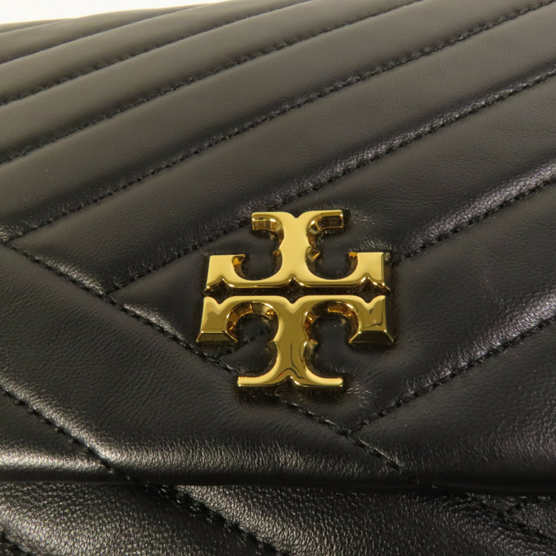 Tory Burch 羊皮皮革Kira Chevron金扣鏈帶肩背袋-6