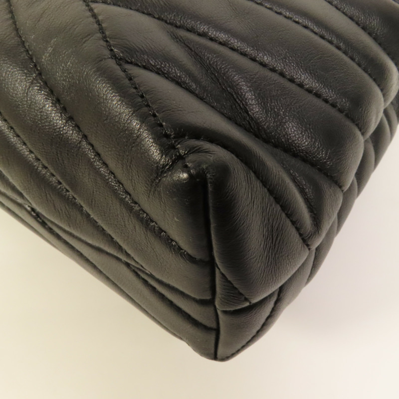 Tory Burch 羊皮皮革Kira Chevron金扣鏈帶肩背袋-9