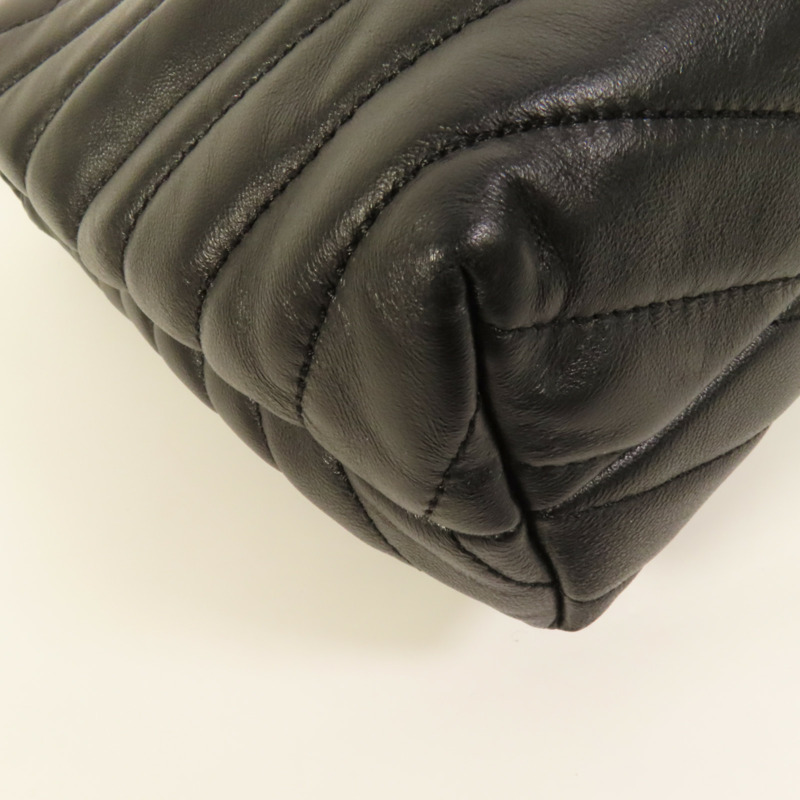 Tory Burch 羊皮皮革Kira Chevron金扣鏈帶肩背袋-10