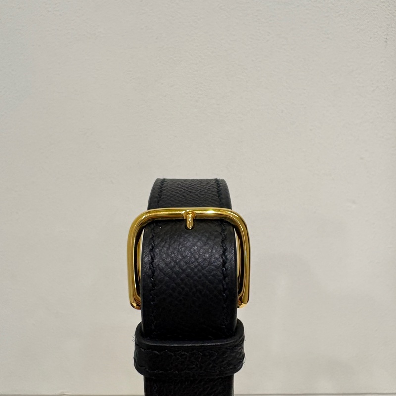 Hermes Della黑金釦Epson斜背包-8
