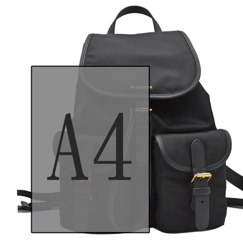 【門市全新現貨】BURBERRY尼龍束口後背包(附原廠防塵袋)-3