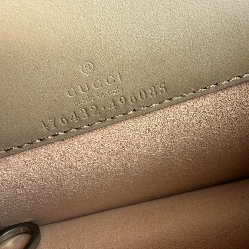 Gucci 咖啡變mini酒神鏈包❣️-7