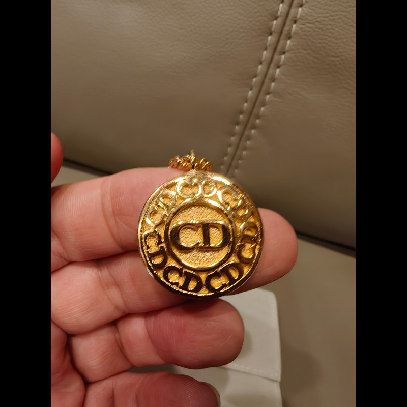 日本帶回復古Christian Christian項鍊,絕版品-2