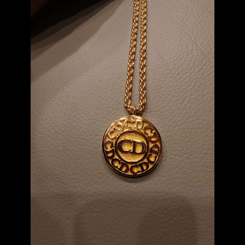 日本帶回復古Christian Christian項鍊,絕版品-3