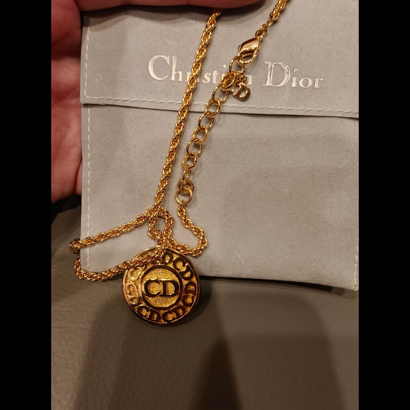 日本帶回復古Christian Christian項鍊,絕版品-4