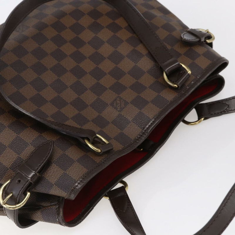 【日本直送】路易威登 Damier Ebene Batignolles 水平托特包 SPO LV 正品 155032-5