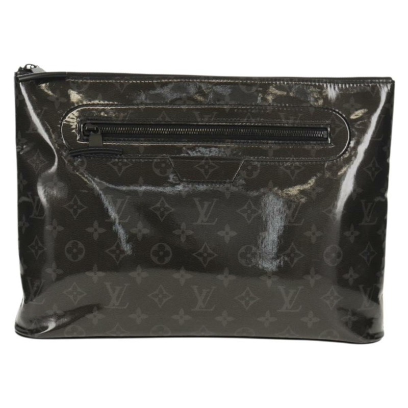 【日本直送】路易威登 (LOUIS VUITTON) Eclipse Glaze Pochette Cosmos 手拿包 M63373 LV Auth 154089V-12