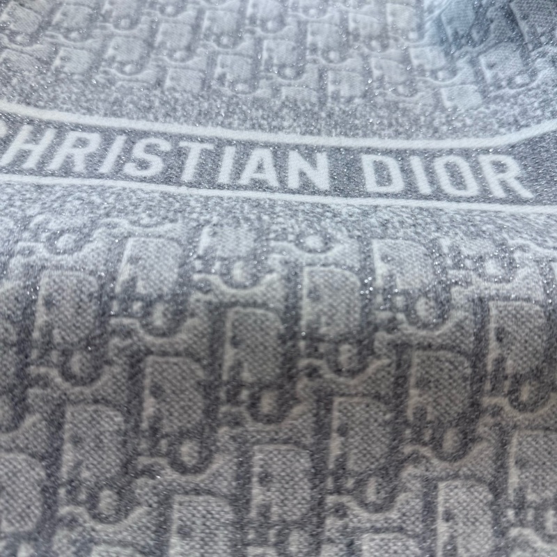 Dior 灰色圍巾🧣-3