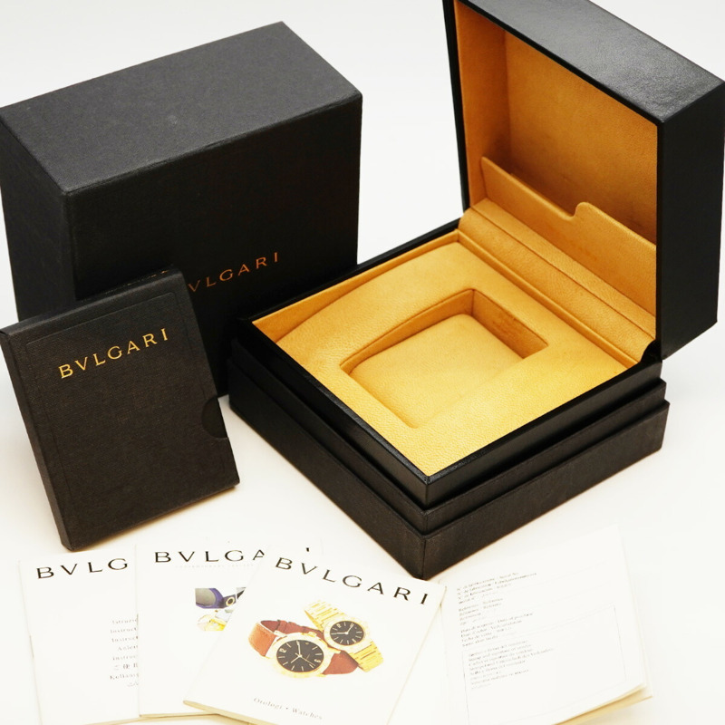 寶格麗 Assioma AA48SCH 黑色錶盤男士腕錶-1